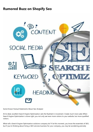 Not known Factual Statements About Seo Marketing