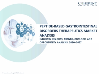 Peptide-Based Gastrointestinal Disorders Therapeutics Market Analysis-2027