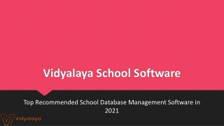 Top Recommended School Database Management Software in 2021