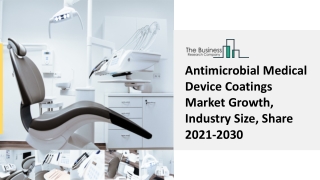 Antimicrobial Medical Device Coatings Market Report Overview, Industry 2030
