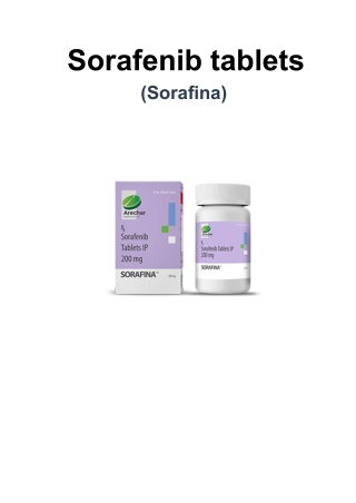 sorafenib tablets price