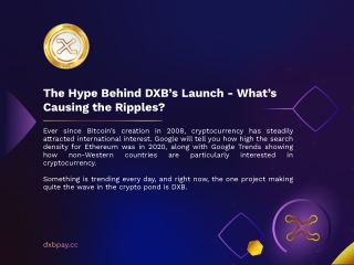 The hype behind DXB’s launch - what’s causing the ripples