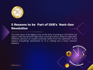 5 Reasons to be part of the DXB’s next-gen revolution
