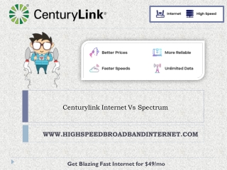 Centurylink Internet Vs Spectrum