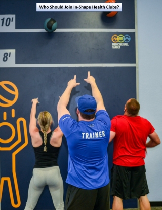 In-Shape Health Clubs's Presentations on SlideServe