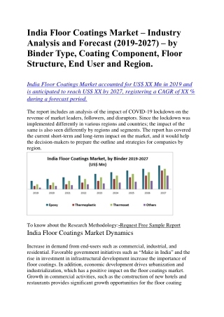 India Floor Coatings Market