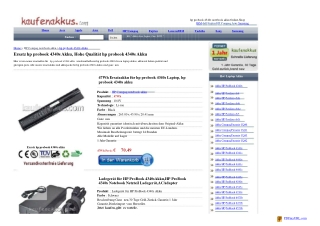 Akku HP ProBook 4340s,Akku ProBook 4340s