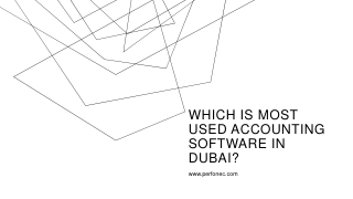 Which Is Most Used Accounting Software in Dubai