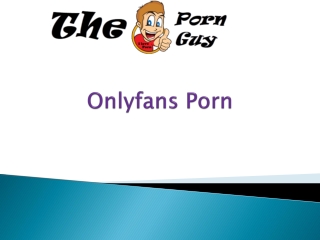 Onlyfans Porn