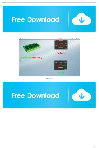 Clean Memory V1.8 For Mac