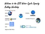 Welcome to the GEO Water Cycle Capacity Building Workshop