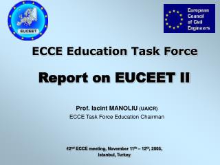 ECCE Education Task Force