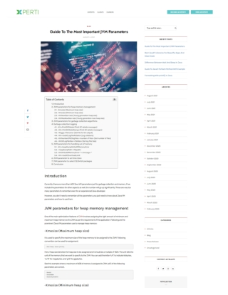 Guide To The Most Important JVM Parameters