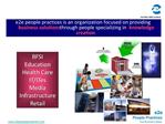 E2e people practices is an organization focused on providing business solutions through people specializing in knowledge