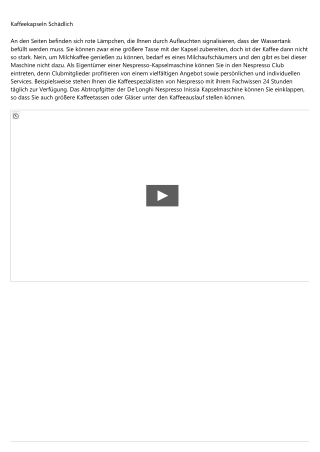 Die beste Seite an Tassimo Kapsel Maschine -- 2020