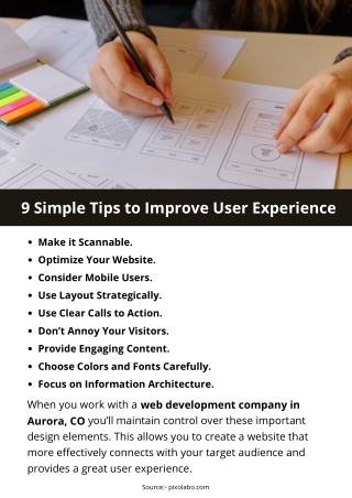 9 Simple Tips to Improve User Experience