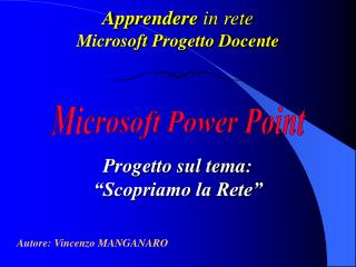 Microsoft Power Point