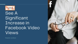 Facebook Videos Are One of the Attractive Features