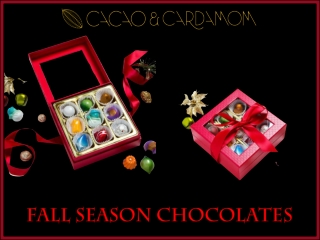 Chocolates for Fall | Fall Season Chocolates