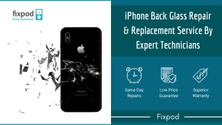 iPhone Back Glass Repair & Replacement Service By Expert Technicians