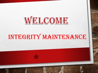 Integrity Maintenance