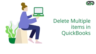 Delete Multiple items in QuickBooks