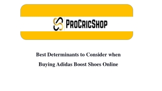 Best Determinants to Consider when Buying Adidas Boost Shoes Online