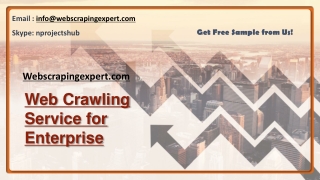 Web Crawling Service for Enterprise