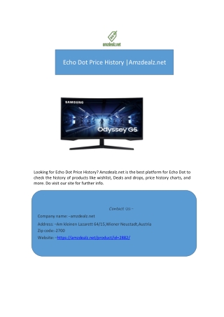 echo dot price history