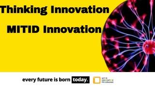 Thinking Innovation - MITID Innovation