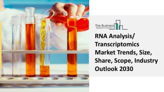 RNA Analysis/ Transcriptomics Market Growth Analysis, Latest Trends 2030