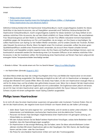Details, Expterise zu Fön Billig   2020