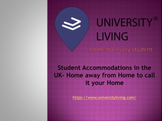 Student Accommodations in the UK- Home away from Home to call it your Home
