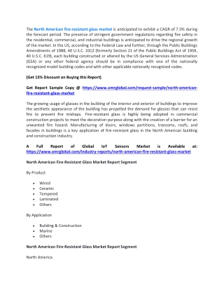 North American Fire-Resistant Glass Market