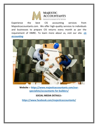 CIS Accounting  Majesticaccountants.com