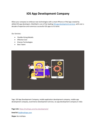 iOS App Development Company