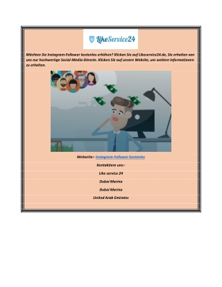 Instagram-Follower kostenlos  Likeservice24.de