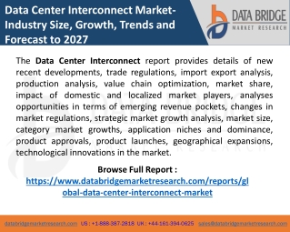 Global Data Center Interconnect Market