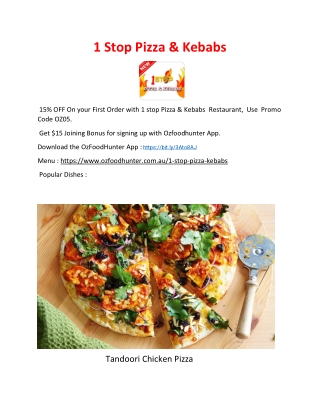 1 stop Pizza & Kebabs