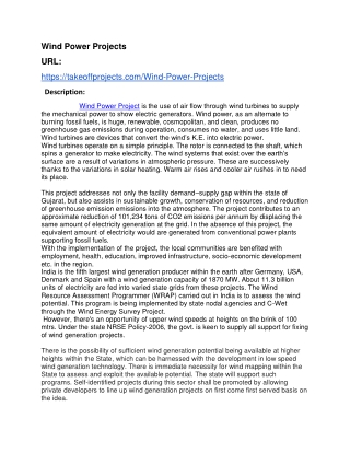 Wind Power Projects-converted