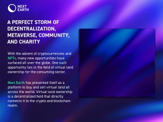 Next Earth using smart contracts on the ETH network