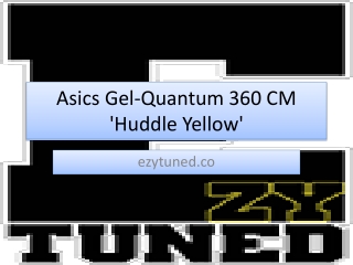 Asics Gel-Quantum 360 CM 'Huddle Yellow'