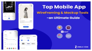 Top Mobile App Wire-Framing & Mockup Tools – An Ultimate Guide