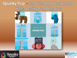 Buy Spunky Pup - Eco Friendly, Durable and High-Quality Fun Dog Toys| Pet Toys