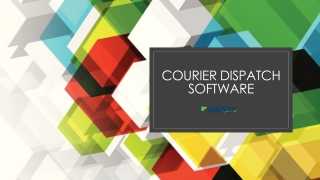 Courier Dispatch Software