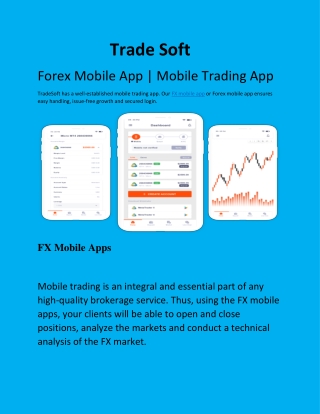 Forex Mobile App Mobile Trading App