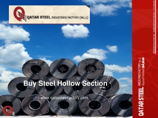 Buy Steel Hollow Section - www.qatarsteelfactory.com