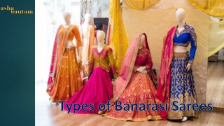 Types of Banarasi Sarees