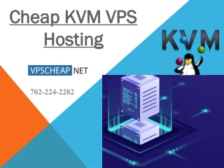 Cheap KVM VPS Hosting