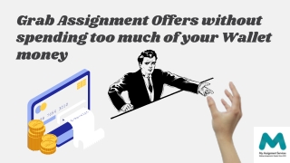 BIG SAVE: The assignment offer is live now!